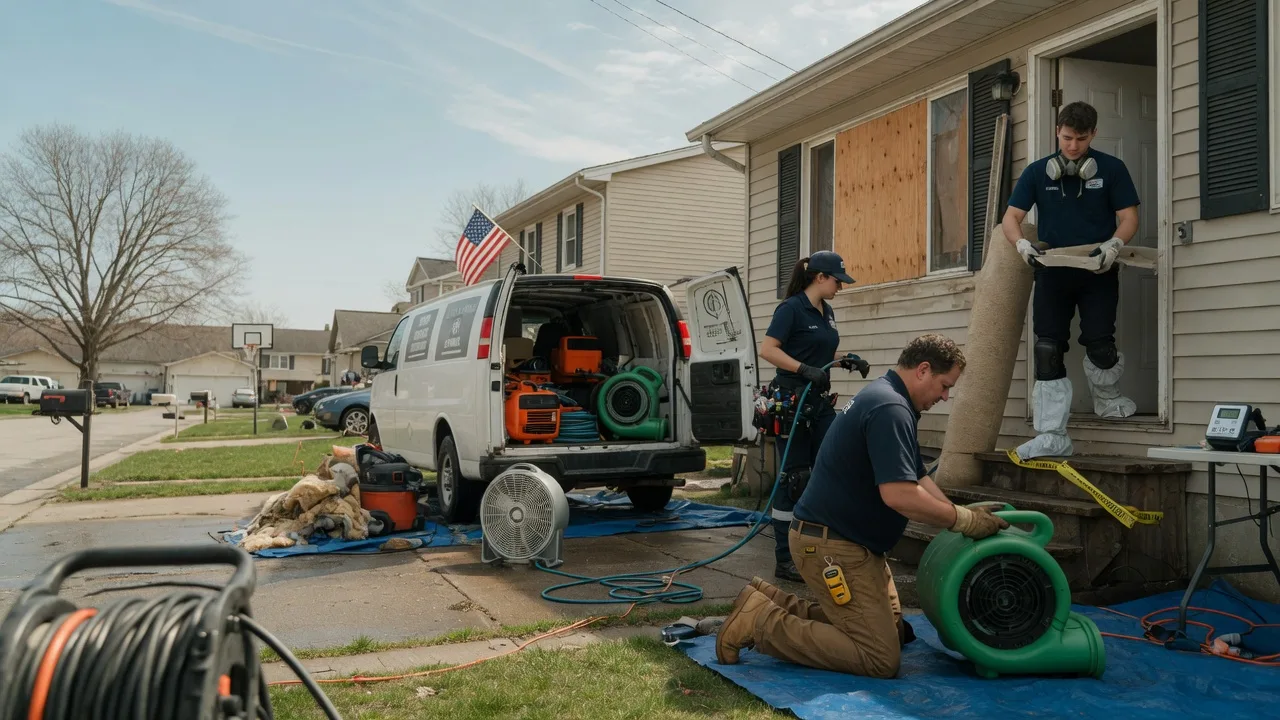 Water Damage Restoration in Sugar Grove, PA near me